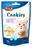 Печиво для кішок Trixie Cookies з лососем та м'ятою, 50 г