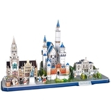 Тривимірна головоломка-конструктор CubicFun City Line Bavaria, 178 елементів (MC267h) - Pampik - 2