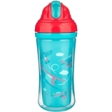 Поильник с силиконовым носиком Canpol Babies Самолеты, двойная стенка, 260 мл (74/052) - Pampik