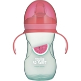 Поільник з силіконовим носиком Canpol Babies So Cool, 270 мл, рожевий - Pampik