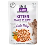 Філе для кошенят у соусі ніжна індичка Brit Care Cat Pouch, 85 г