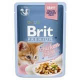 Пауч з філе курки у соусі для кошенят Brit Premium Cat Pouch, 85 г