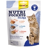 Корм для кішок GimCat Nutri Pockets Морський мікс, 150 г