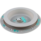 Набір посуду Canpol Babies Exotic Animals, сірий - Pampik