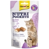 Вітамінні ласощі для кішок GimCat Nutri Pockets з качкою, 60 г