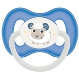 Пустушка Canpol Babies Bunny & Company кругла латексна, 0-6 міс., блакитний, 1 шт. - Pampik