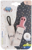Цепочка к пустышке Canpol Babies Bonjour Paris, розовый - Pampik - 6
