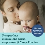 Пустышка Canpol Babies Sleepy Koala силиконовая симметричная, 18+ мес., синий, 2 шт. - Pampik - 11