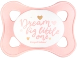 Силиконовая симметричная пустышка Canpol babies Mini, 0-2 мес., 2 шт., розовая (23/910_pin) - Pampik - 2