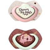 Пустышка Canpol Babies Sleepy Koala силиконовая симметричная, 0-6 мес., розовый, 2 шт. - Pampik