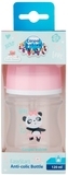 Антиколікова пляшечка для годування Canpol Babies Easystart Toys Панда, 120 мл, рожевий - Pampik - 3