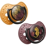 Динамичная силиконовая пустышка Lovi Jungle Vibes Girl, 3-6 мес, 2 шт. - Pampik