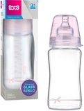 Пляшечка для годування Lovi Diamond Glass Baby Shower girl, 250 мл (74/204girl) - Pampik - 2