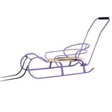 Санки Vitan "Снігур" фіолет+ спинка - Pampik - 3