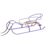 Санки Vitan "Снігур" фіолет+ спинка - Pampik