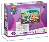 Пазл 2 в 1 Dodo Paw Patrol, 60 элементов (200161) - Pampik - 2