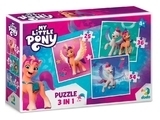 Пазл 3 в 1 DoDo My Little Pony (200384) - Pampik