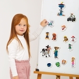 Набір магнітів Magdum Великий набір Щенячий патруль, 65 шт. (ML4034-16) - Pampik - 8