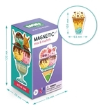 Магнитная игра DoDo Смешивай и сочетай, Мороженое (200219) - Pampik - 3