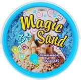 Кінетичний пісок Strateg Magic Sand, світиться у темряві, блакитний, 350 г (370-8) - Pampik