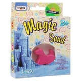 Кінетичний пісок Strateg Magic Sand з формочкою, 150 г, зелений (39305) - Pampik