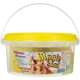 Кінетичний пісок Strateg Magic Sand, з ароматом банана, 350 г, жовтий (370-12) - Pampik