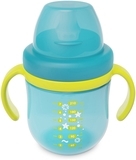 Чашка-непроливайка з силіконовим носиком Baboo, 6+ місяців, 200 мл, бірюзовий (90600) - Pampik - 3