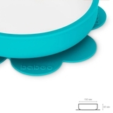Тарелочка силиконовая Baboo, 6+ месяцев, голубой (90429) - Pampik - 4
