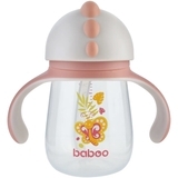 Чашка-непроливайка с трубочкой Baboo Butterfly, 9+ месяцев, 260 мл (90442) - Pampik