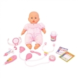 Пупс Lotus з набором лікаря 38 см (6534074) - Pampik - 3