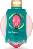 Тарелочка глубокая Baboo с крышкой и ложечкой, 6+ месяцев, розовый (90592) - Pampik - 4