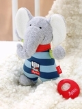 М'яка музична іграшка Sigikid Слонік, 22 см (48800SK) - Pampik - 6
