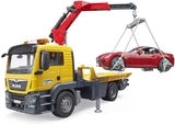 Іграшковий евакуатор Bruder MAN TGS з родстером (03750) - Pampik - 2