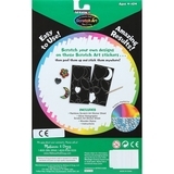 Набір наклейок-царапок Melissa&Doug Silver & Rainbow Scratch Art Stickers, 20 шт. (MD5824) - Pampik - 2