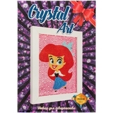 Набір для творчості Strateg Crystal art Русалочка (104) - Pampik