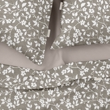 Комплект наволочок Cosas, ранфорс, 70х50 см, білий з бежевим, 2 шт. - Pampik - 5