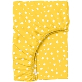 Простирадло на гумці Cosas, ранфорс, 120х60х10 см, жовтий - Pampik