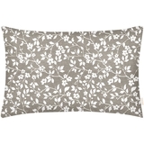 Комплект наволочок Cosas, ранфорс, 70х50 см, білий з бежевим, 2 шт. - Pampik - 2