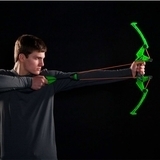 Іграшковий лук з мішенню Zing Air Storm Bullz Eye Зелений (6900006650398) (AS200G) - Pampik - 3