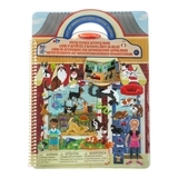 Об'ємні багаторазові наклейки Melissa&Doug Будинок для тварин (MD19429) - Pampik