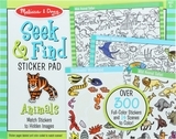 Набір наклейок Melissa&Doug Знайди та наклей наклейки Тварини (MD30152) - Pampik