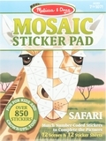 Мозаїчні наклейки Melissa&Doug Сафарі (MD30160) - Pampik