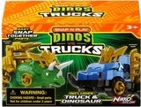 Игровой набор Road Rippers машинка и динозавр Triceratops, зеленый (20074) - Pampik - 7