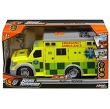 Машинка Road Rippers Rush & rescue Швидка допомога-рятувальники, з ефектами, жовта з зеленим (20241) - Pampik - 5