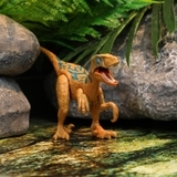 Інтерактивна іграшка Dinos Unleashed Realistic S2 Вулоцираптор, коричневий (31123R2) - Pampik - 3