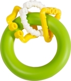 Іграшка-брязкальце Lindo Кільце з кільцями, зелений з жовтим (1619 зел/жов) - Pampik