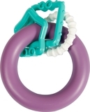Іграшка-брязкальце Lindo Кільце з кільцями, фіолетовий з блакитним (1619 фіо/гол) - Pampik