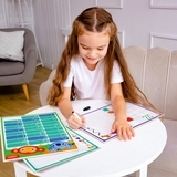 Дошка-тренажер Vladi Toys Фігури та форми, укр. мова (VT5010-27) - Pampik - 3