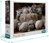 Пазл DoDo Милі кошенята, 500 елементів (300534) - Pampik - 2