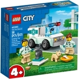 Конструктор LEGO City Фургон ветеринарної швидкої допомоги (60382) - Pampik